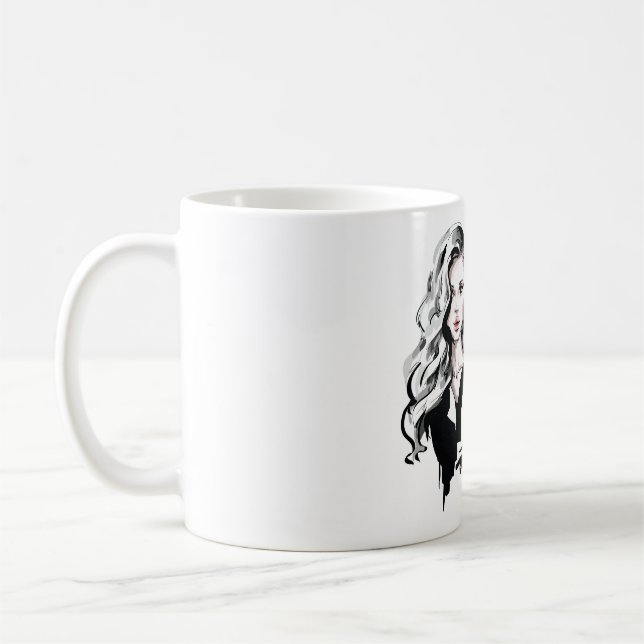 Taza De Café Sorprendido, mírame (Izquierda)