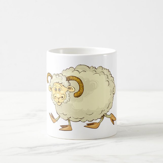 Taza De Café Sorprendido Ram Sheep (Subido por el creador)