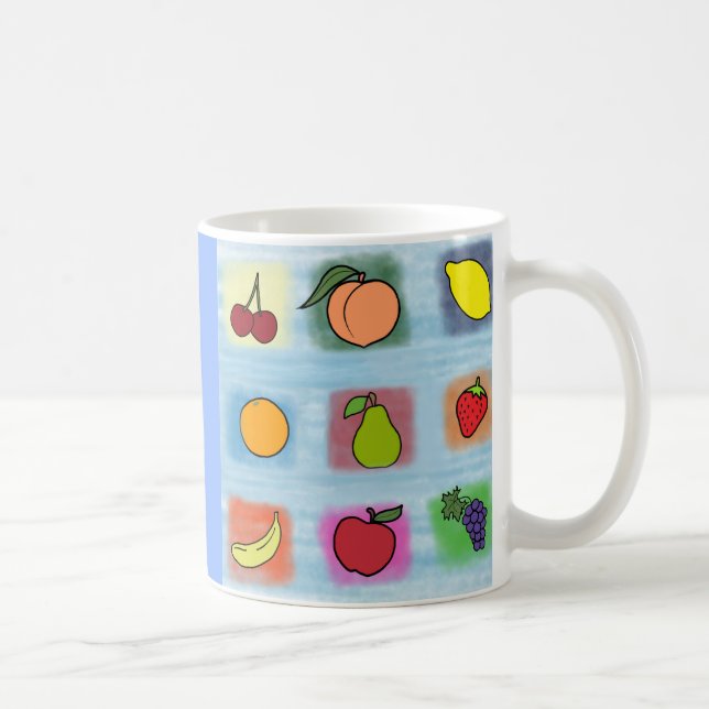 Taza De Café Sorpresa de frutas (Derecha)