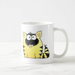 Taza De Café Sorpresa divertida del gato