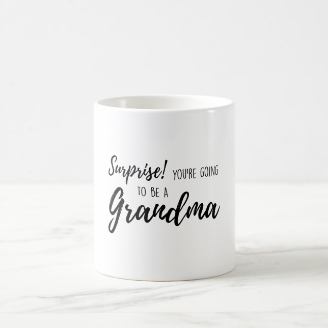 Taza De Café Sorpresa, vas a ser una abuela (Centro)
