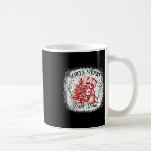 Taza De Café Sorta Merry Sorta Feral Funny Raccoon Amantes Chri