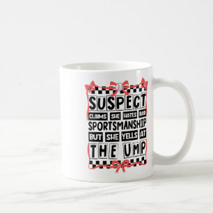 Taza De Café Sospechosa de que odia a Bysebyl por su deportivid