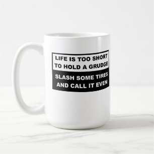 Taza De Café Sostener Un Grudge Funny Mug