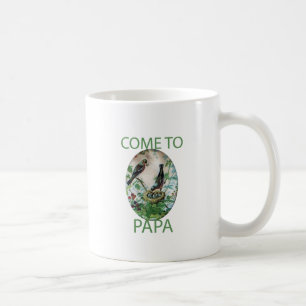 Taza De Café Sosteniendo la bandada: capturando la crianza de l