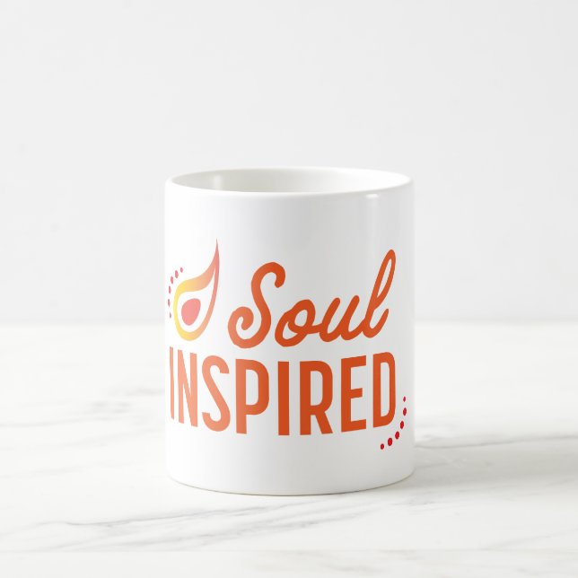 Taza De Café "Soul Inspirado" Paisley Flame Mug (Centro)