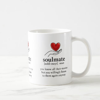 Taza De Café “Soulmate Valentine’s Day Gift for Him or Her