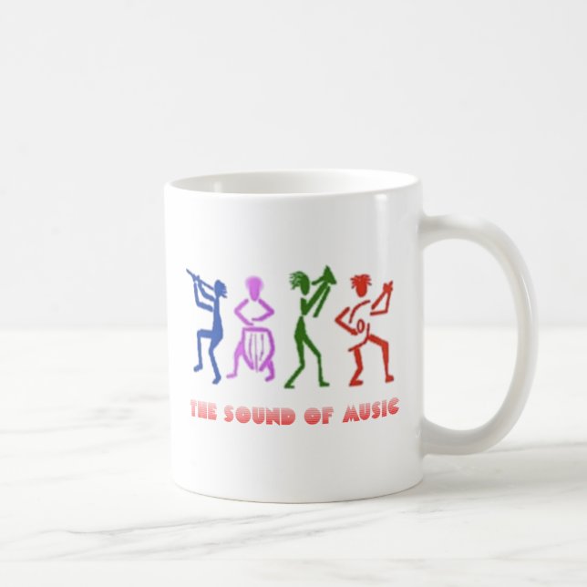 Taza De Café SOUND OF MUSIC sOM DA mÚSICA (Derecha)