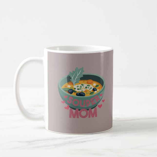 Taza De Café Souper Mom (Izquierda)