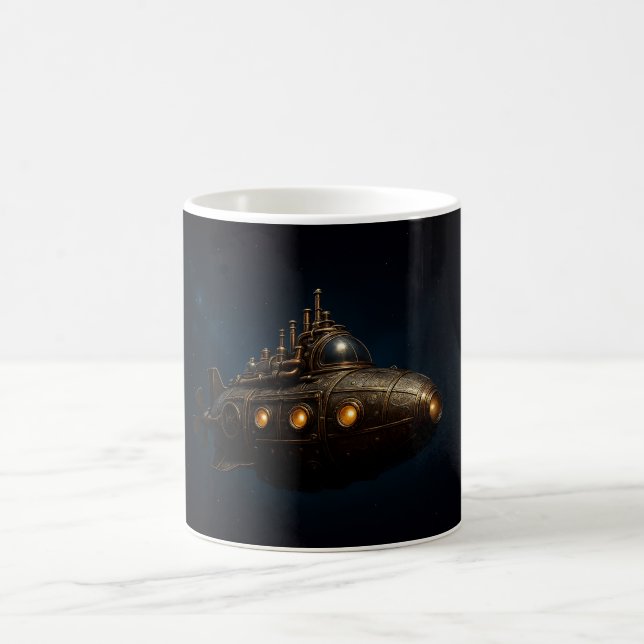 Taza De Café Sous-marin style Nautilus  (Centro)