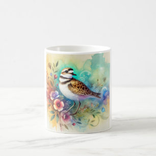 Taza De Café South American Plover 020924AREF116 - Watercolor