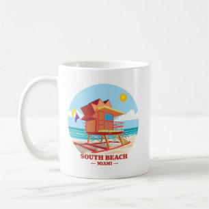 Taza De Café South Beach Miami Florida