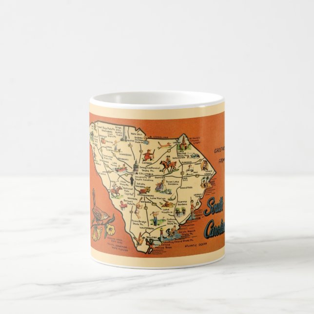 Taza De Café South Carolina Mug (Centro)