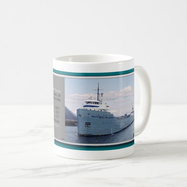 Taza De Café Southdown Challenger (Anverso derecho)