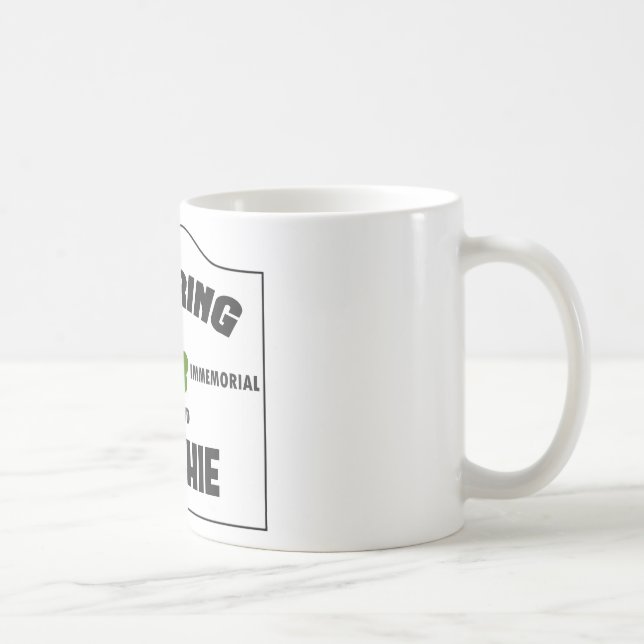 Taza De Café Southie que entra (Derecha)