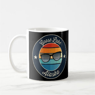 Taza De Café Souvenir de Goose Lake Alaska