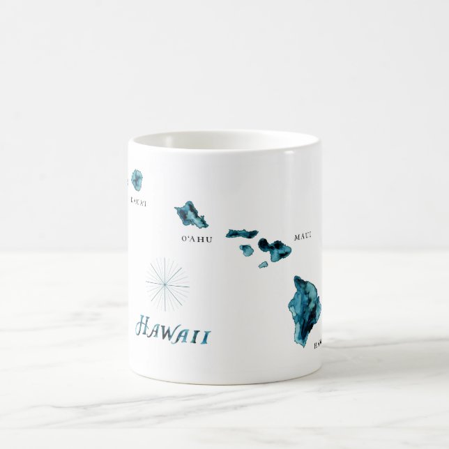 Taza De Café Souvenir de Hawái (Centro)