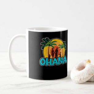 Taza De Café Souvenir de las Islas Hawái Ohana