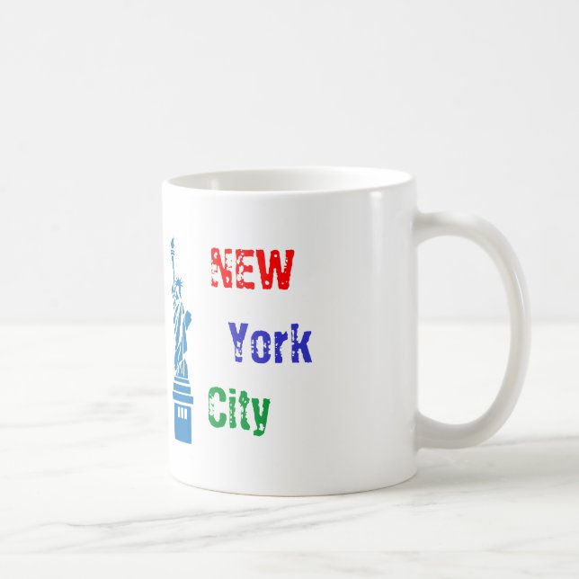 Taza De Café souvenir de Nueva York (Derecha)