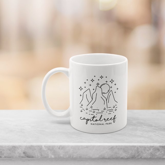 Taza De Café Souvenir del parque nacional de los arrecifes del  (Subido por el creador)