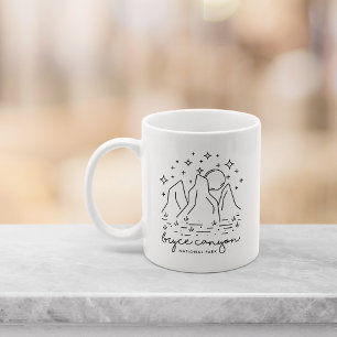 Taza De Café Souvenir del Parque Nacional del Cañón Bryce de Gu