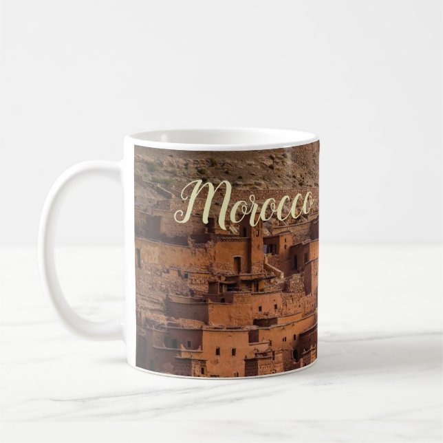 Taza De Café Souvenir Morocco Coffee Mug Cup (Izquierda)