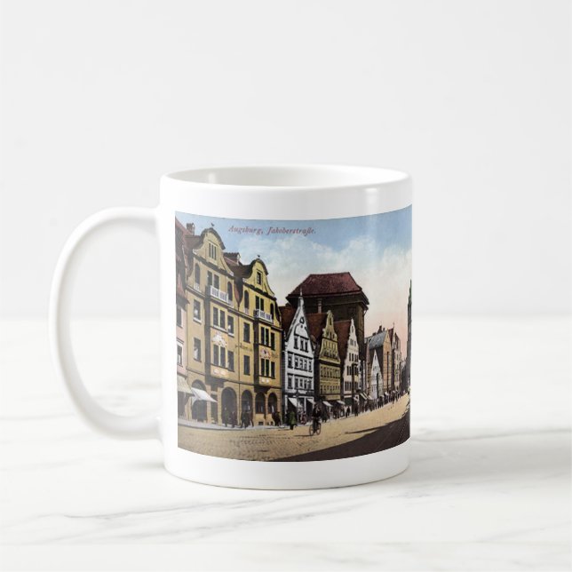 Taza De Café Souvenir Mug - Augsburg, Alemania (Izquierda)