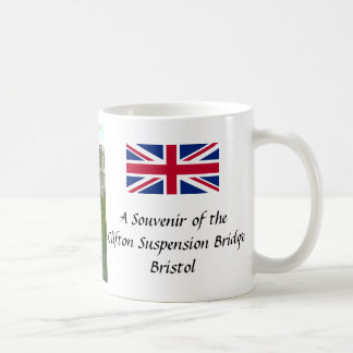 Taza De Café Souvenir Mug - Puente de suspensión Clifton, Brist