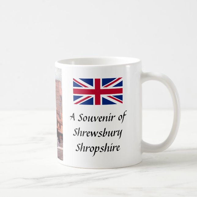 Taza De Café Souvenir Mug - Shrewsbury, Shropshire (Derecha)