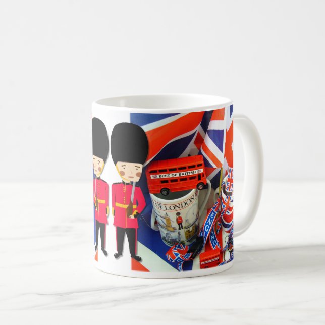 Taza De Café Souvenirs británicos (Anverso derecho)
