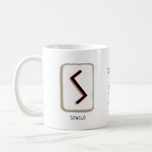 Taza De Café Sowilo RuneStone Mug