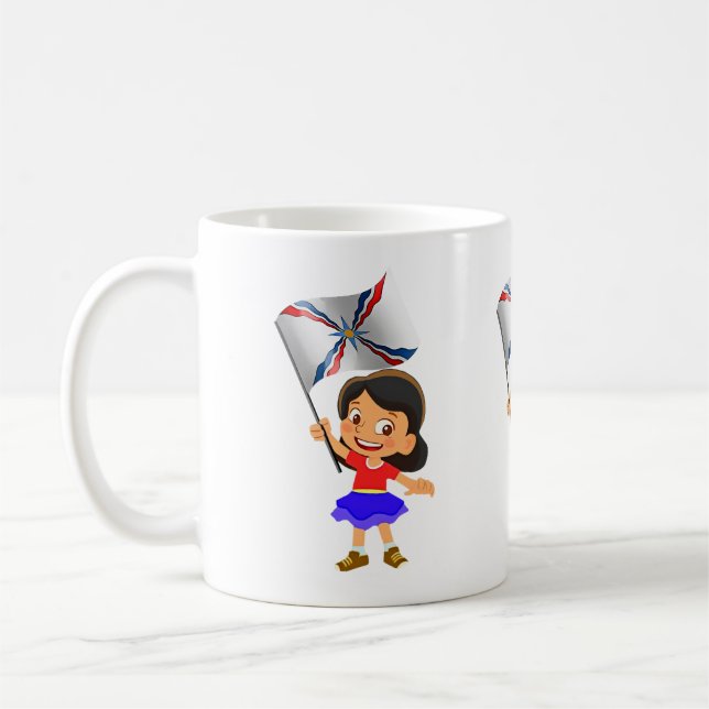 Taza De Café Soy Assyrian Mug (Izquierda)