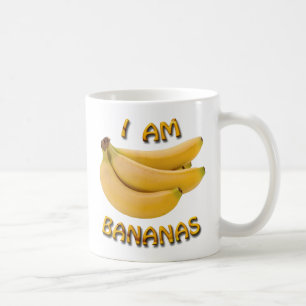 Taza De Café Soy Bananas Clásico Café Blanco Mug
