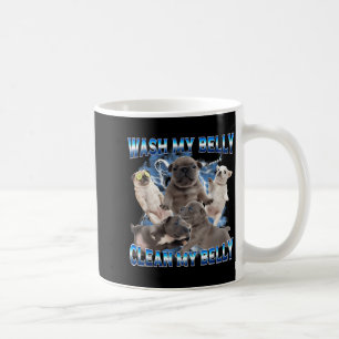 Taza De Café Soy Bble Lava Mi Barriga Bulldog Francés Brainrot