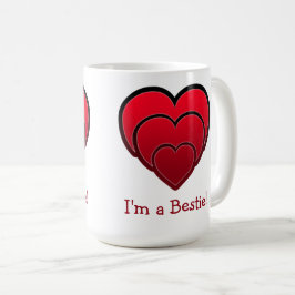 Taza De Café ¡Soy Bestie! Galentina