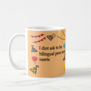 Taza De Café ¡Soy bilingüe! ¿Cuál es tu superpotencia?