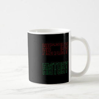 Taza De Café Soy Black History Shirt Black History Month Afric
