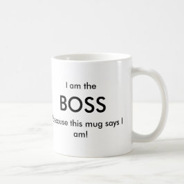 Taza De Café Soy Boss