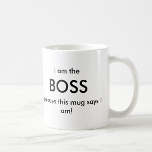 Taza De Café Soy Boss