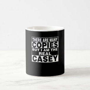 Taza De Café Soy Casey Diversión Personal Personalizada Gracio