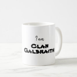 Taza De Café Soy Clan Galbraith mugs