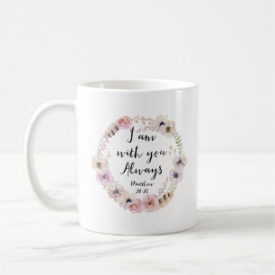 Taza De Café Soy con usted siempre 28:20 de Matthew
