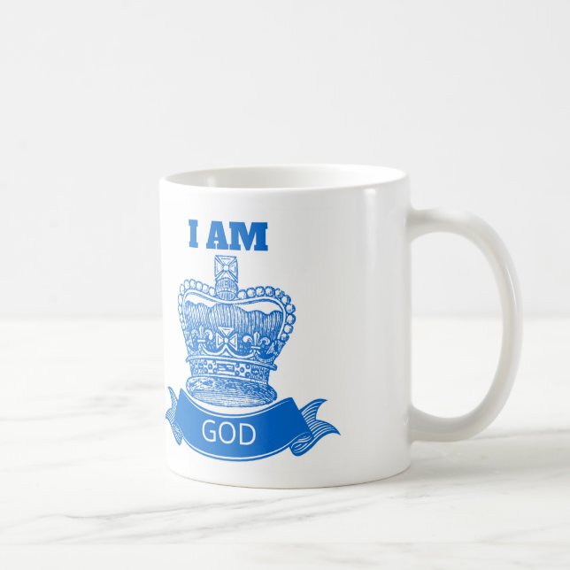 Taza De Café Soy dios (Derecha)