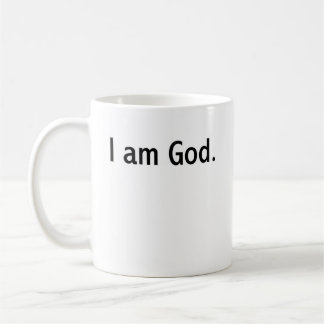 Taza De Café ¡Soy dios!