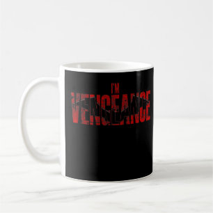 Taza De Café Soy diseño de venganza para camisetas de hombres m