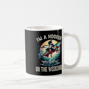 Taza De Café Soy divertido los fines de semana pescando chistes