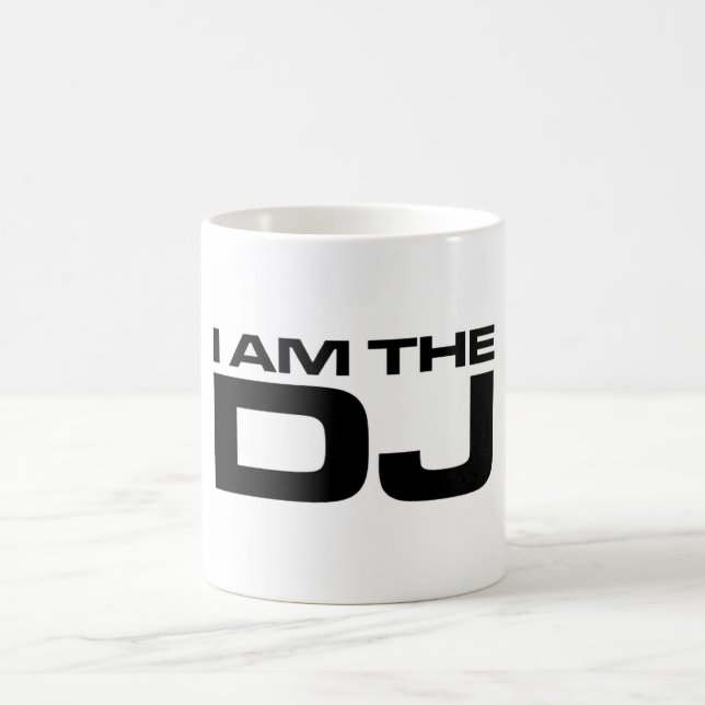 Taza De Café Soy DJ (Centro)