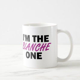 Taza De Café Soy el Blanche uno