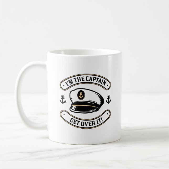 Taza De Café Soy el capitán (Izquierda)