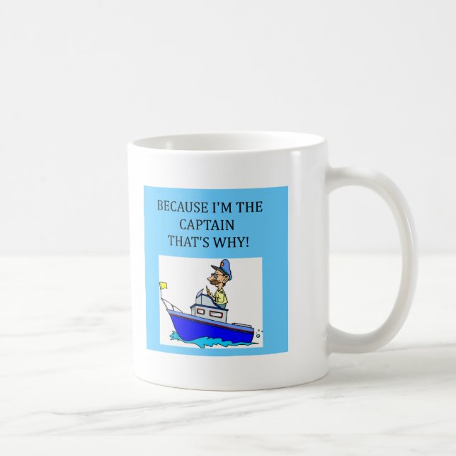 Taza De Café soy el capitán (Derecha)
